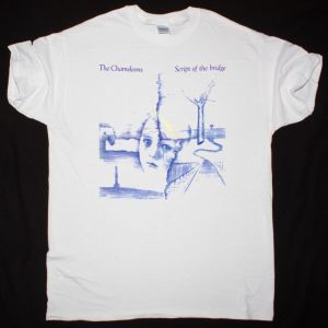 THE CHAMELEONS SCRIPT OF THE BRIDGE NEW WHITE T-SHIRT