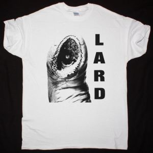 LARD THE POWER OF LARD NEW WHITE T-SHIRT