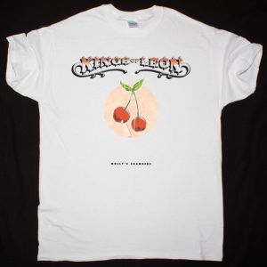 KINGS OF LEON MOLLY'S CHAMBERS NEW WHITE T SHIRT