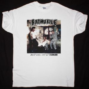 BATMOBILE BAIL WAS SET AT $6,000,000 NEW WHITE T SHIRT