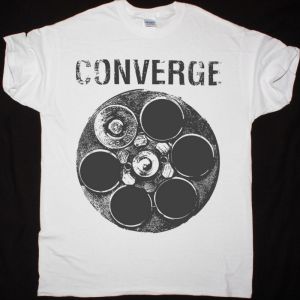 CONVERGE THE CHAMBER NEW WHITE T SHIRT
