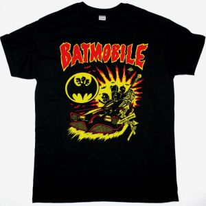 BATMOBILE CAR NEW BLACK T SHIRT