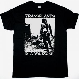 TRANSPLANTS SOLDIER NEW BLACK T SHIRT