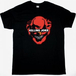 KILLING JOKE CLOWN NEW BLACK T-SHIRT
