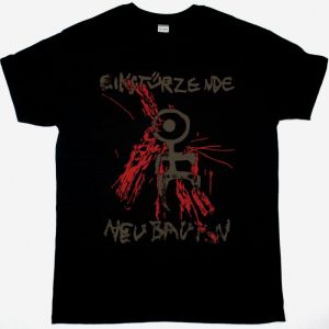 EINSTÜRZENDE NEUBAUTEN SHIRT NEW BLACK T-SHIRT