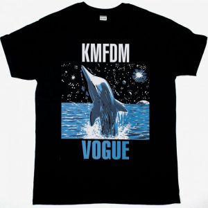 KMFDM VOGUE NEW BLACK T SHIRT
