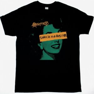 MINISTRY SEARCH AND DESTROY NEW BLACK T-SHIRT