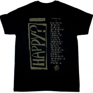 PUBLIC IMAGE LTD HAPPY TOUR NEW BLACK T SHIRT
