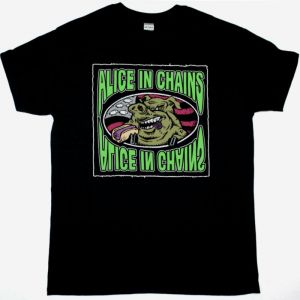 ALICE IN CHAINS EAT LIKE A PIG NEW BLACK T SHIRT