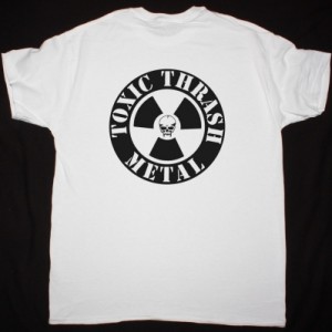 TOXIC HOLOCAUST EVIL NEVER DIES NEW WHITE T SHIRT