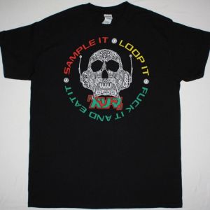 POP WILL EAT ITSELF CURE FOR INSANITY TOUR NEW BLACK T SHIRT