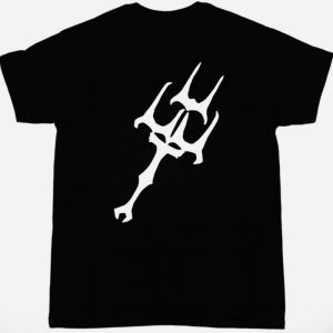 PROJECT PITCHFORK LOGO NEW BLACK T-SHIRT