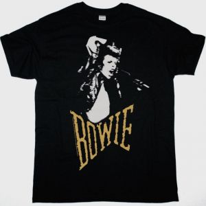 DAVID BOWIE SCREAM NEW BLACK T-SHIRT