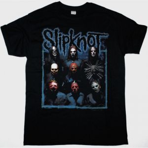 SLIPKNOT BAND  NEW BLACK T SHIRT