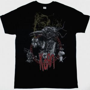 KORN TOUR 2007 NEW BLACK T-SHIRT