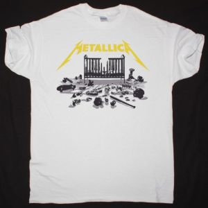 METALLICA 72 SEASONS NEW WHITE T-SHIRT