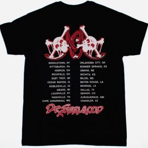 MOTLEY CRUE DR FEELGOOD TOUR NEW BLACK T-SHIRT