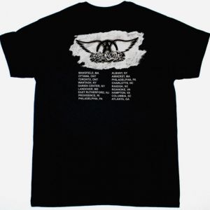 AEROSMITH GET A GRIP TOUR NEW BLACK TSHIRT