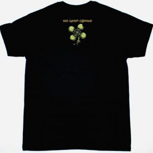 METALLICA NO LEAF CLOVER PUSHEAD NEW BLACK T-SHIRT