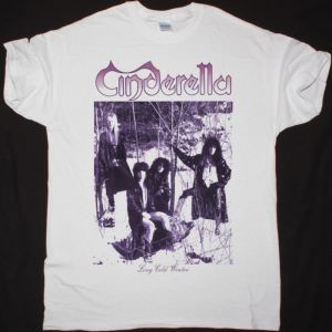 CINDERELLA LONG COLD WINTER  NEW WHITE T SHIRT
