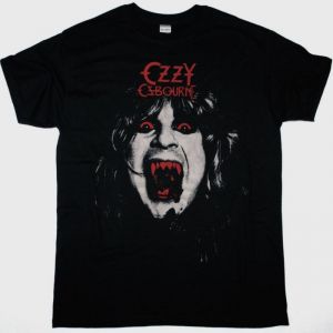 OZZY OSBOURNE VAMPIRE SPEAK OF THE DEVIL  NEW BLACK T-SHIRT