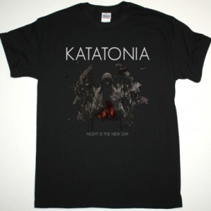 KATATONIA NIGHT IS THE NEW DAY NEW BLACK T-SHIRT
