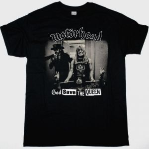 MOTORHEAD GOD SAVE THE QUEEN NEW BLACK T-SHIRT