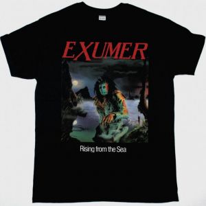 EXUMER RISING FROM THE SEA NEW BLACK T-SHIRT