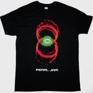 PEARL JAM BINAURAL TOUR NEW BLACK T-SHIRT
