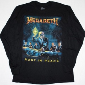 MEGADETH RUST IN PEACE'90  S-XXL LONG SLEEVE T-SHIRT
