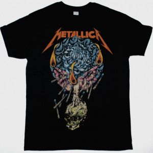 METALLICA FRANTIC NEW BLACK T-SHIRT