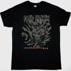 ICED EARTH INCORRUPTIBLE NEW BLACK T-SHIRT
