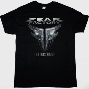 FEAR FACTORY THE INDUSTRIALIST  NEW BLACK T-SHIRT