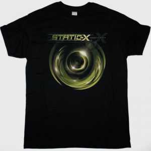STATIC-X SHADOW ZONE NEW BLACK T-SHIRT