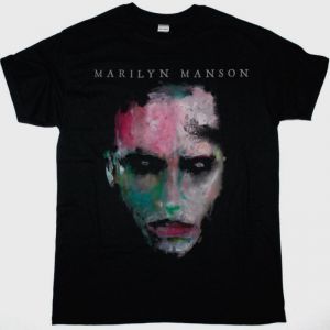 MARILYN MANSON WE ARE CHAOS NEW BLACK T-SHIRT