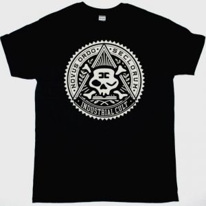 COMBICHRIST INDUSTRIAL CULT NEW BLACK T-SHIRT