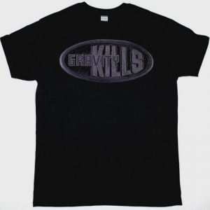 GRAVITY KILLS LOGO NEW BLACK T-SHIRT