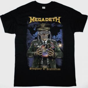 MEGADETH SYMPHONY OF DESTRUCTION NEW BLACK T-SHIRT