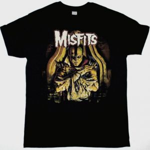 MISFITS SHIRT DEAD ALIVE NEW BLACK T SHIRT