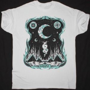 GOJIRA DRAGONS DWELL NEW WHITE T SHIRT