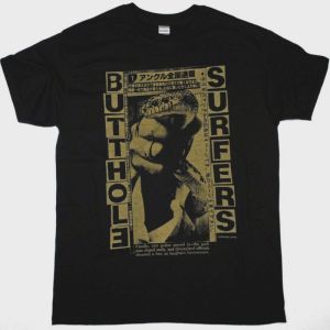 BUTTHOLE SURFERS 1993 SHIRT NEW BLACK T SHIRT