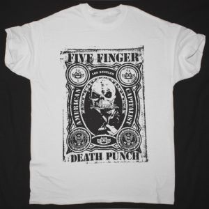 FIVE FINGER DEATH PUNCH AMERICAN CAPITALIST NEW BLACK T-SHIRT