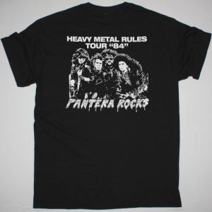 PANTERA PROJECTS IN THE JUNGLE NEW BLACK T-SHIRT