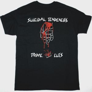 SUICIDAL TENDENCIES PRIME CUTS NEW BLACK T-SHIRT