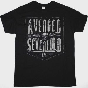 AVENGED SEVENFOLD EST 1999 NEW BLACK T-SHIRT