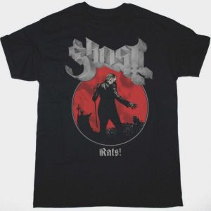 GHOST RATS NEW BLACK T-SHIRT