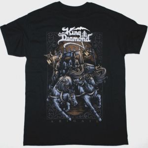 KING DIAMOND ABIGAIL COACHMEN NEW BLACK T-SHIRT