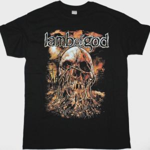 LAMB OF GOD BURN THE PRIEST NEW BLACK T-SHIRT