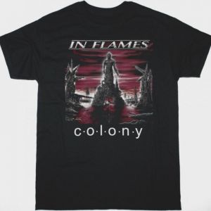 IN FLAMES COLONY NEW BLACK T-SHIRT