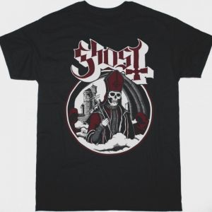 GHOST SECULAR HAZE NEW BLACK T-SHIRT
